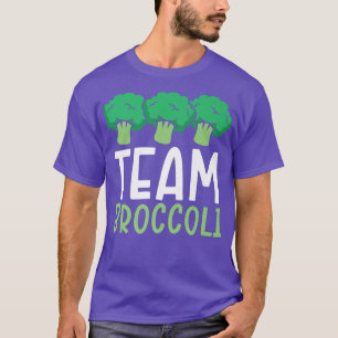 T-shirt Équipe Broccoli Vegan Lover Vegetet Vegeta saine