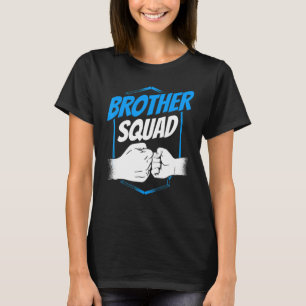 T-shirt Équipe Brother Équipe Ami Frères Amitié