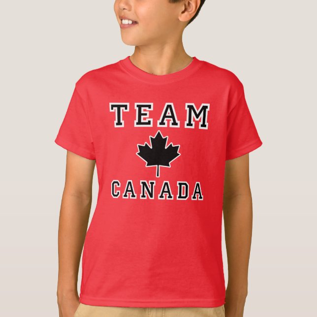 T-shirt Équipe Canada (Devant)