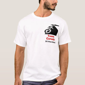 T-shirt Équipe Canada 24 monocycles de montagne d'heure