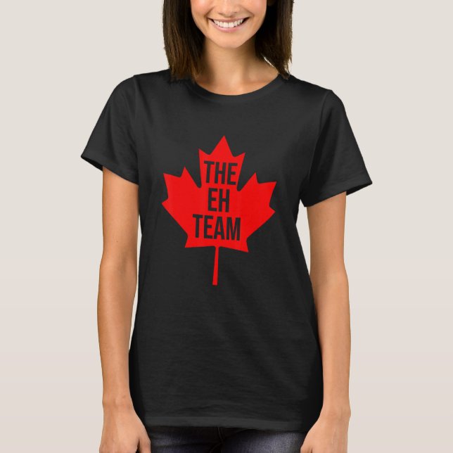 T-shirt Équipe Canada Canadien (Devant)