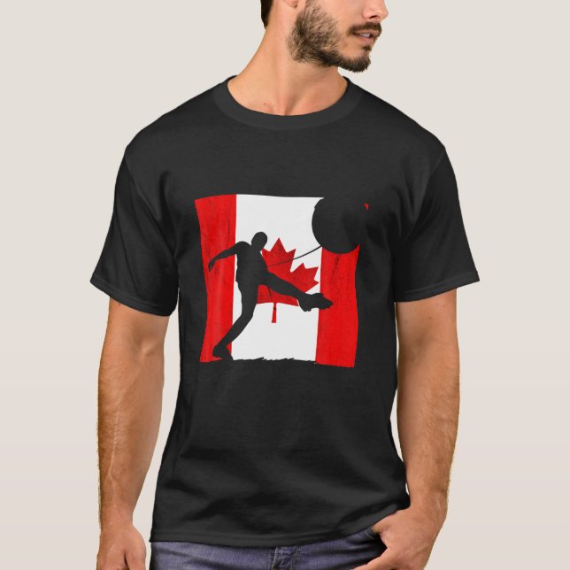 T-shirt Équipe canadienne de soccer Pride Canada Maple Lea (Devant)