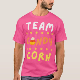 T-shirt Équipe Candy Corn Funny Halloween Costume Candy Co