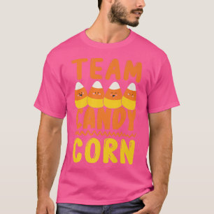 T-shirt Équipe Candy Corn Funny Halloween Scary Costume bl