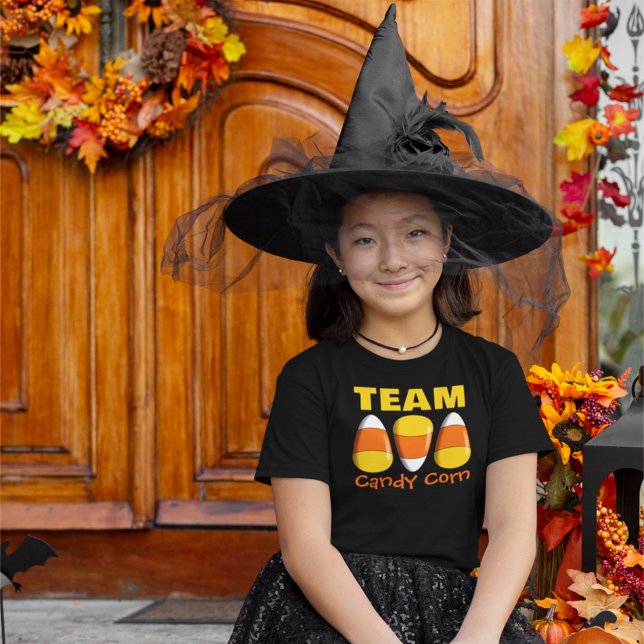T-shirt Équipe Candy Corn Halloween (Créateur téléchargé)