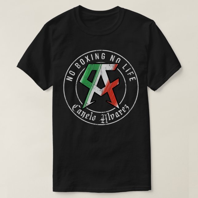 T-shirt Équipe Canelo Alvarez Mexique (Design devant)