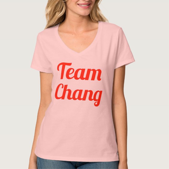 T-shirt Équipe Chang (Devant)