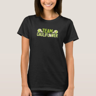 T-shirt Équipe Chou-fleur Végétarien Végétalien Légume Fer