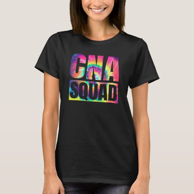 T-shirt Équipe Cna Assistante infirmière certifiée Équipe  (Devant)