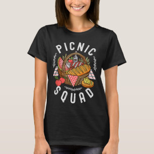 T-shirt Équipe Cnic Drôle de réunion de famille Amis Citat
