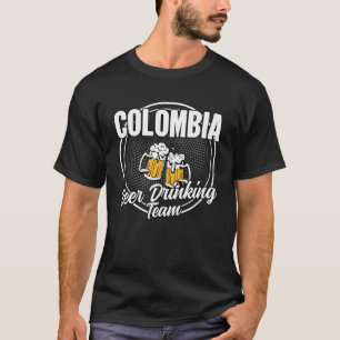 T-shirt Équipe Colombie-Britannique de boisson de bière