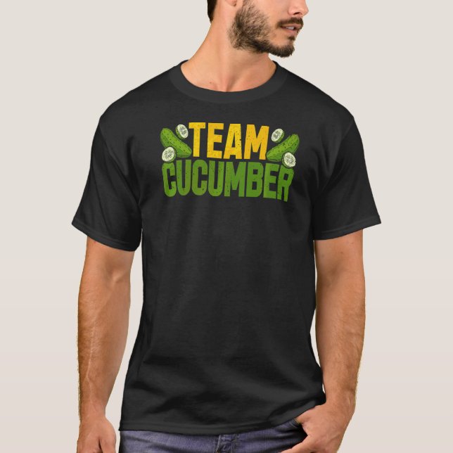 T-shirt Équipe Concombre Pickle Concombre Légume   Végétal (Devant)