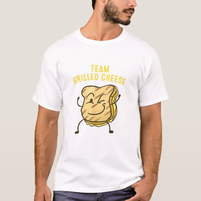 T-shirt Équipe cool Fromage Grillé Cadeau Drôle Squad Toas (Devant)