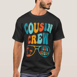 T-shirt Équipe Cousin 2024 Refaire des souvenirs de famill