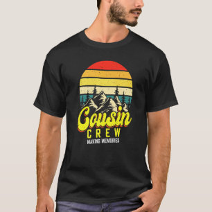 T-shirt Équipe Cousin Faire Des Souvenirs Correspondant Ca