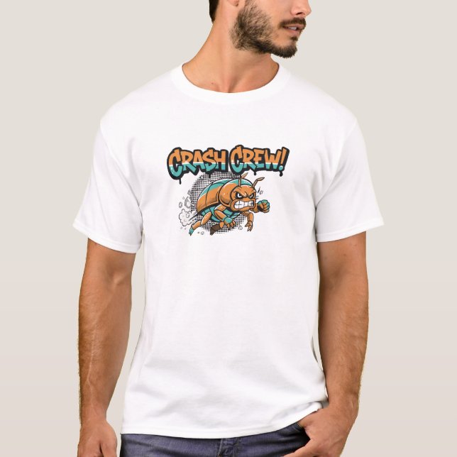 T-shirt Équipe Crash (Devant)