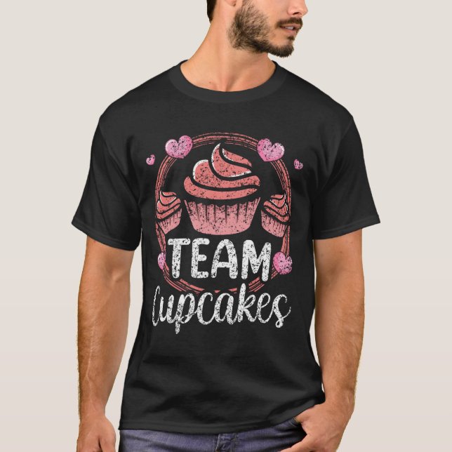 T-shirt Équipe Cupcakes Cupcake Manger (Devant)
