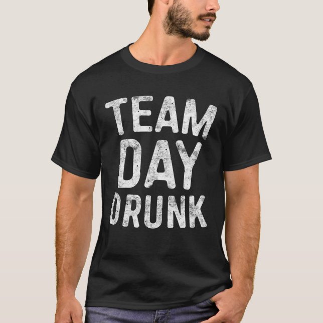 T-shirt Équipe cycliste Day Drunk (Devant)