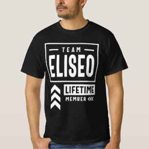 T-shirt Équipe cycliste Eliseo Lifetime Member Personalize