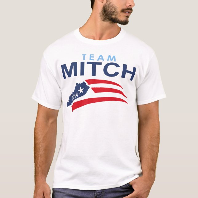 T-shirt Équipe cycliste Mitch (Devant)