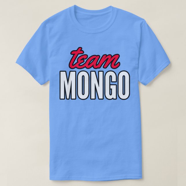 T-shirt Équipe cycliste Mongo (Design devant)