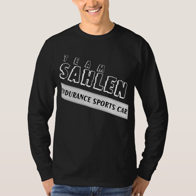 T-shirt Équipe cycliste Sahlen Charcoal (Devant)