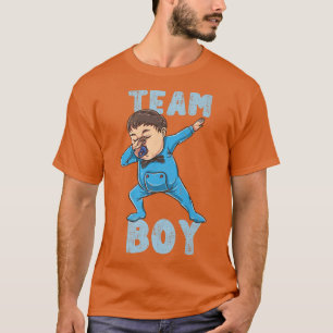 T-shirt Équipe Dabbing de révélation de genre Garçon Vinta