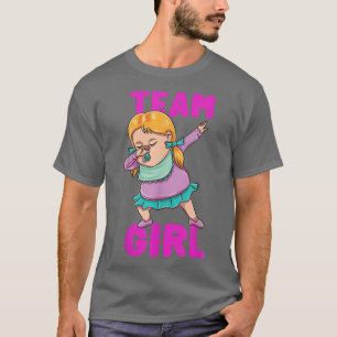 T-shirt Équipe Dabbing Reveal Genre Girl373