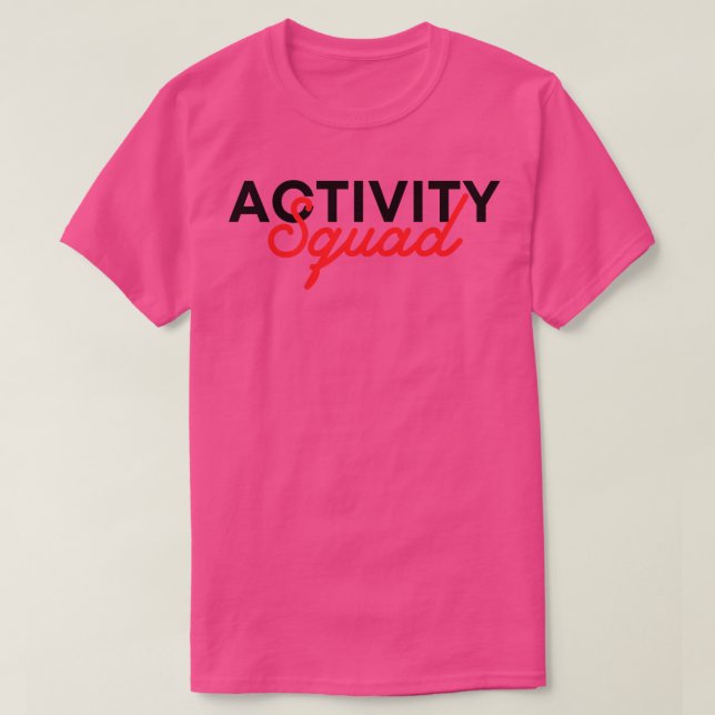 T-shirt Équipe d'activités 6 (Design devant)
