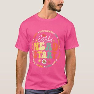 T-shirt Équipe d'aide préscolaire Homeschool Professeur ve