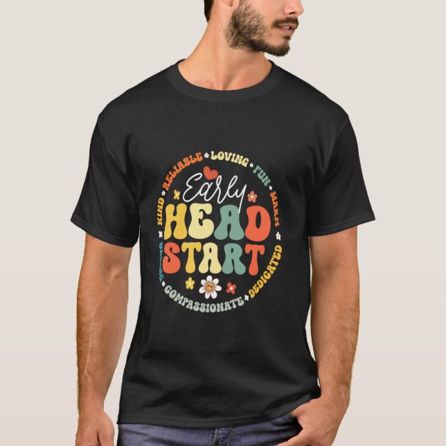 T-shirt Équipe d'aide préscolaire Homeschool Professeur ve (Devant)