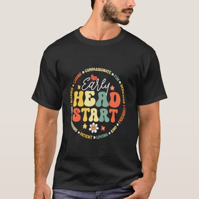 T-shirt Équipe d'aide préscolaire Homeschool Professeur ve (Devant)