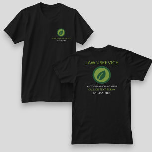 T-shirt Équipe d'aménagement paysager et d'entretien de pe