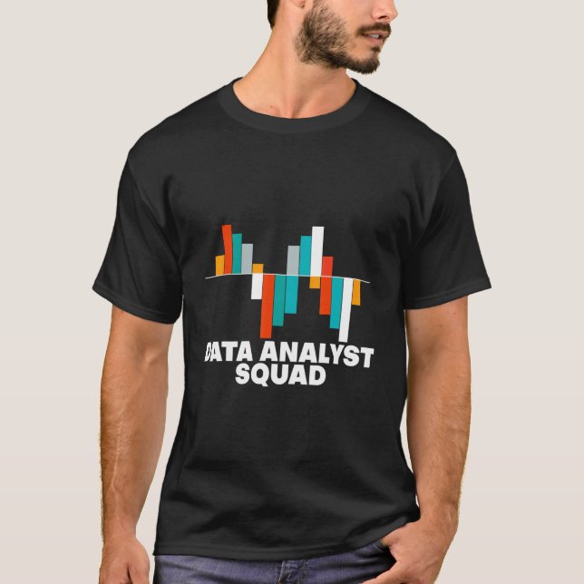 T-shirt Équipe d'analystes de données (Devant)