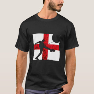 T-shirt Équipe d'Angleterre de football et de rugby Croix