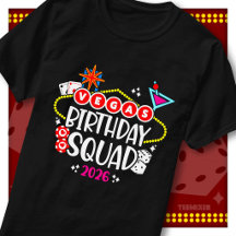 Équipe d'anniversaire de Las Vegas 2026 Fête de vo