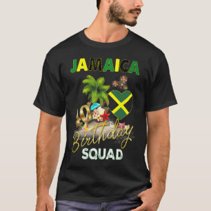 T-shirt Équipe d'anniversaire des 40 ans en Jamaïque Voyag