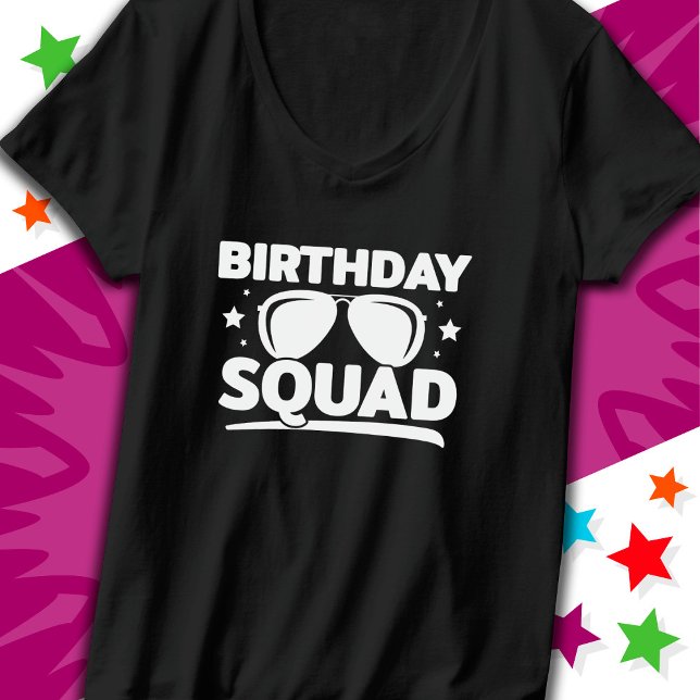T-shirt Équipe d'anniversaire du cool Fun Matching Group (Créateur téléchargé)