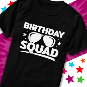 T-shirt Équipe d'anniversaire du cool Fun Matching Group
