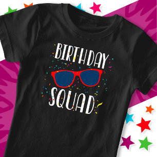 T-Shirt Équipe d'anniversaire du cool Fun Matching Group