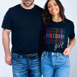 T-shirt Équipe D'Anniversaire Ou Équipe D'Équipage Personn<br><div class="desc">Élevez les festivités d'anniversaire avec notre équipe d'anniversaire personnalisée ou T-shirt à allumage par équipe, spécialement conçu pour la fille d'anniversaire et son entourage. La chemise d'anniversaire occupe le devant de la scène, ornée d'un design festif qui la déclare reine de la célébration. Ce n'est pas seulement une chemise, c'est...</div>