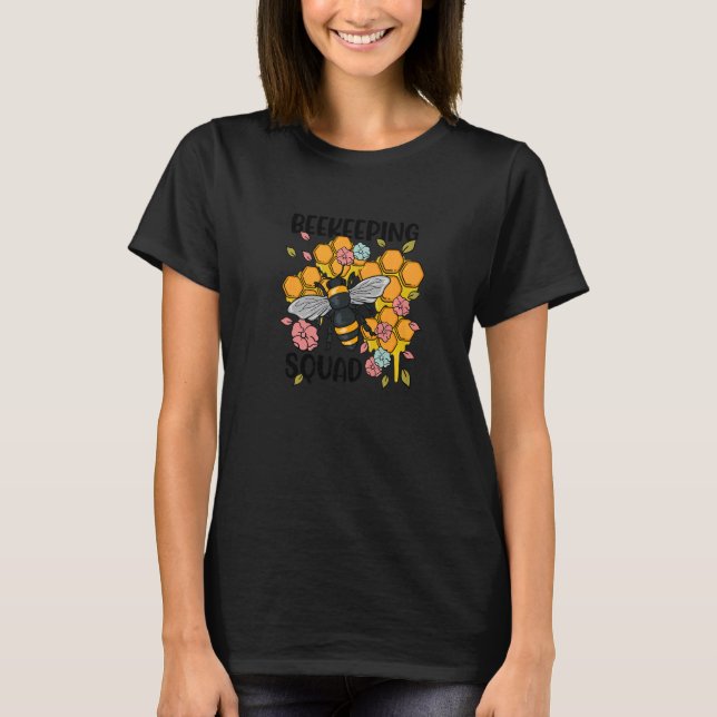 T-shirt Équipe d'apiculteurs Miel Faune Apiculture (Devant)