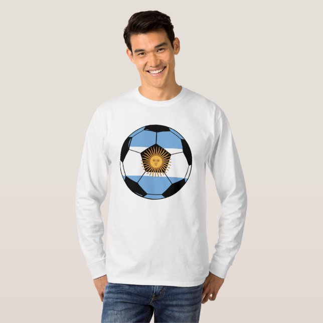 T-shirt Équipe d'Argentine (Devant entier)