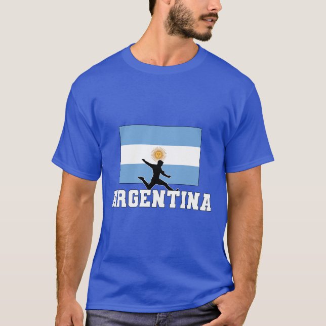 T-shirt Équipe d'Argentine de football (Devant)