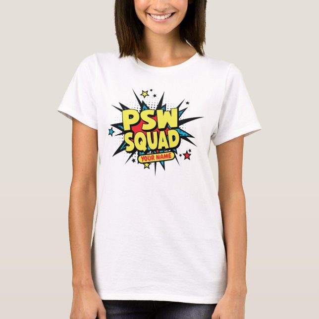 T-shirt Équipe d'ASP personnalisée ! (Devant)