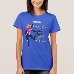 T-shirt Équipe d'Australie de la Coupe du monde de footbal