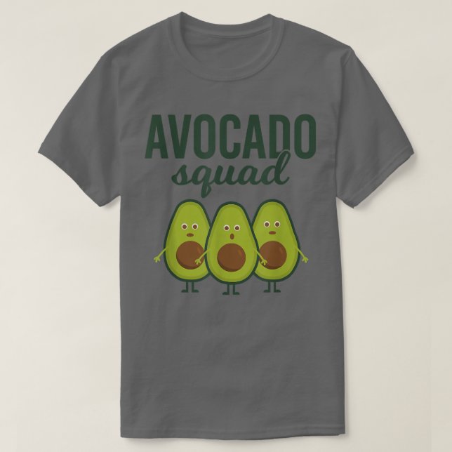 T-shirt Équipe d'Avocado Funny (Design devant)