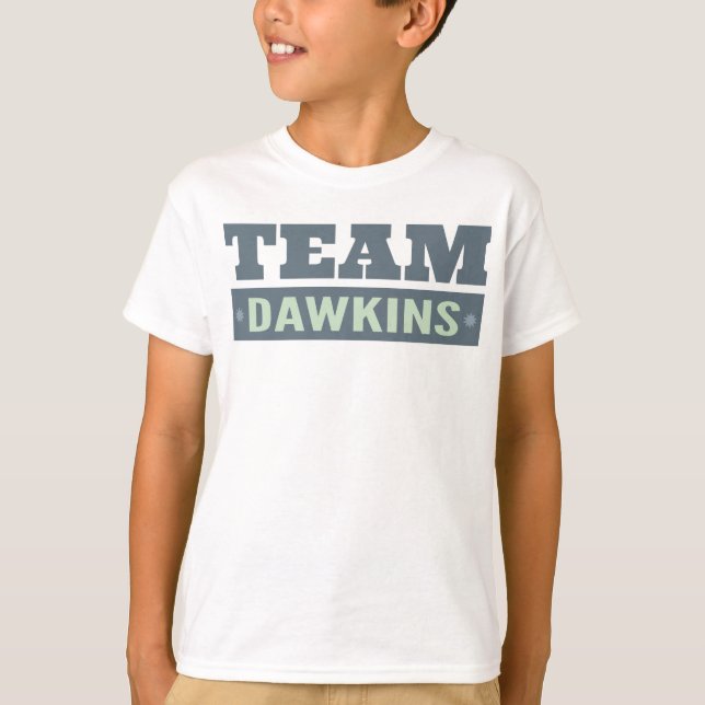 T-shirt Équipe Dawkins (Devant)