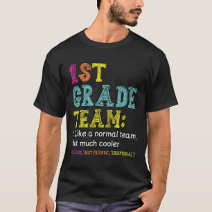 T-shirt Équipe de 1re année Comme normale, mais Glacière R