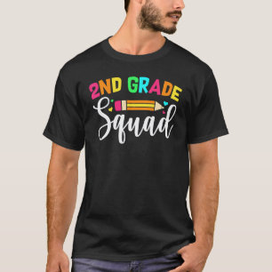 T-shirt Équipe de 2e année Retour à l'école Enseignants de